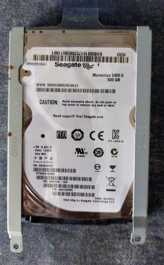 Seagate harddisk 500 gb [6009]  [CoCoHa], Computers en Software, Harde schijven, Intern, Gebruikt, Ophalen of Verzenden, 500 GB