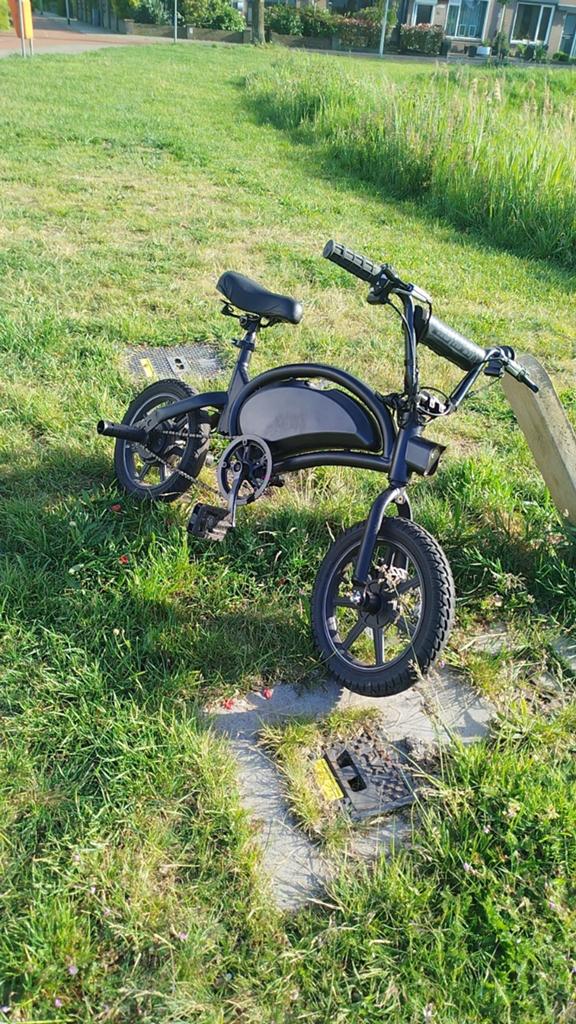 Custom e-BMX origineel een Dyu/windgoo(kapoten gashendel), Overige merken, 14 tot 16 inch, Ophalen of Verzenden, Zo goed als nieuw