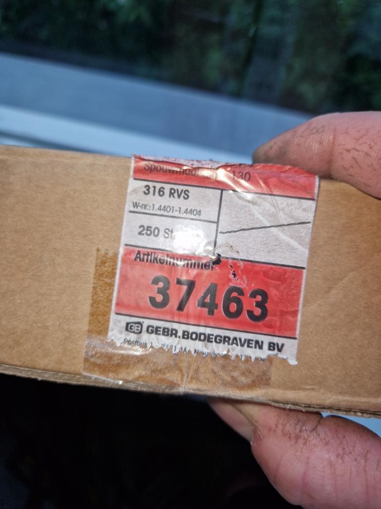 68 RVS Spouwankers - 316 Kwaliteit, 100 tot 250 mm, Overige typen, Nieuw, Ophalen of Verzenden