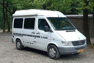 Camperbus La Strada- Mercedes- Automaat- 1999- Cruise- Airco, Caravans en Kamperen, Campers, Automaat, Gaslek-detector, Ringverwarming
