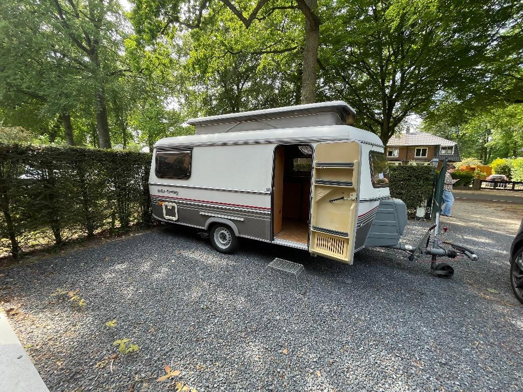 Eriba Touring Troll 1991 BOVAG onderhouden, Caravans en Kamperen, Kachel, Kleine zit, Tot en met 3, Particulier