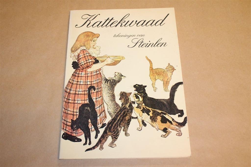 Kattekwaad - Tekeningen van Steinlen, Ophalen of Verzenden, Zo goed als nieuw
