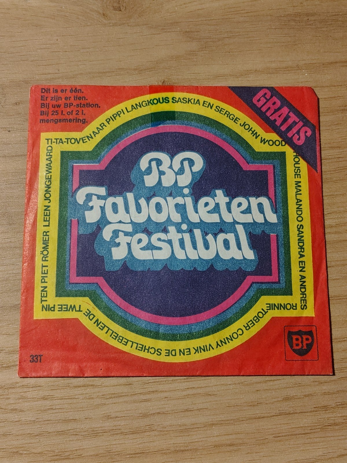 BP Favorieten Festival Flexi Disc Singles, Ophalen of Verzenden, Zo goed als nieuw, Pop