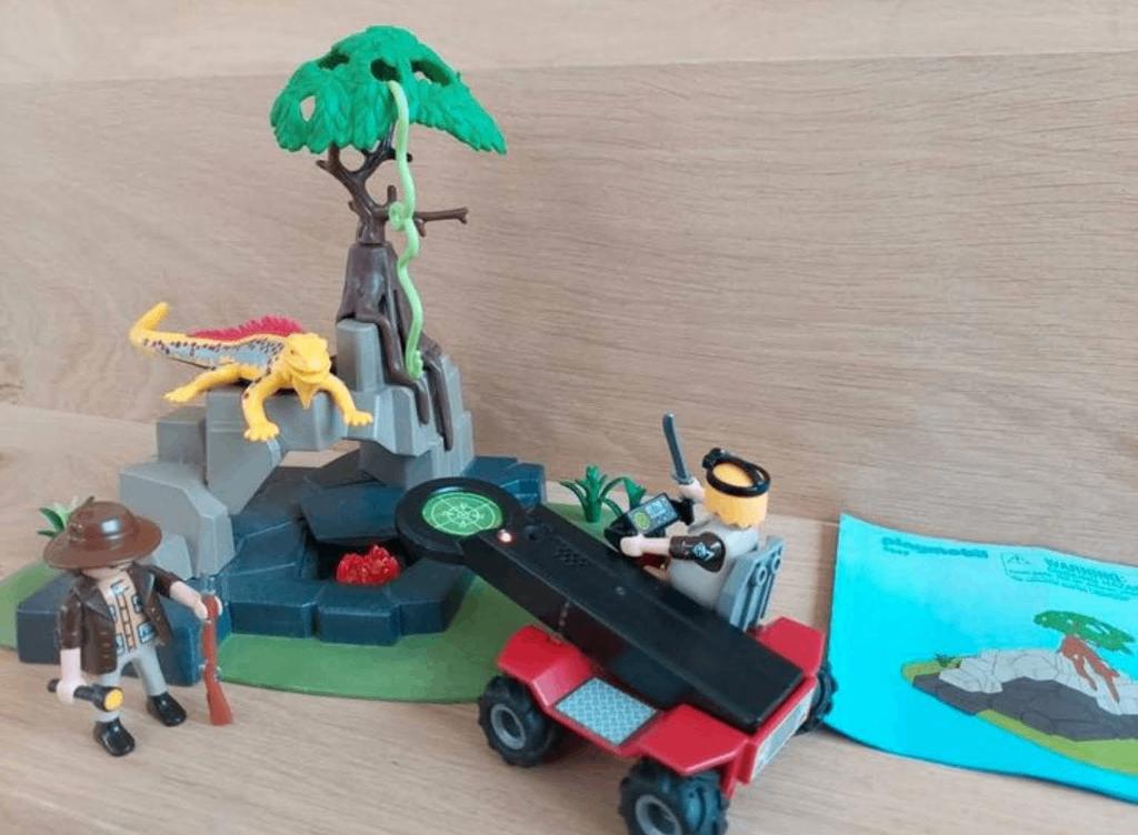 Schattenjager met detector Playmobil set 4847, Ophalen of Verzenden, Zo goed als nieuw, Complete set