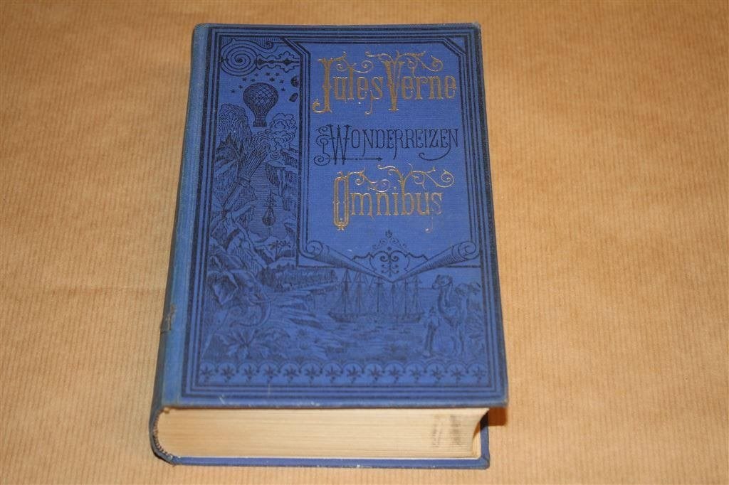 Jules Verne - Wonderreizen Omnibus - 1957, Boeken, Ophalen of Verzenden, Zo goed als nieuw