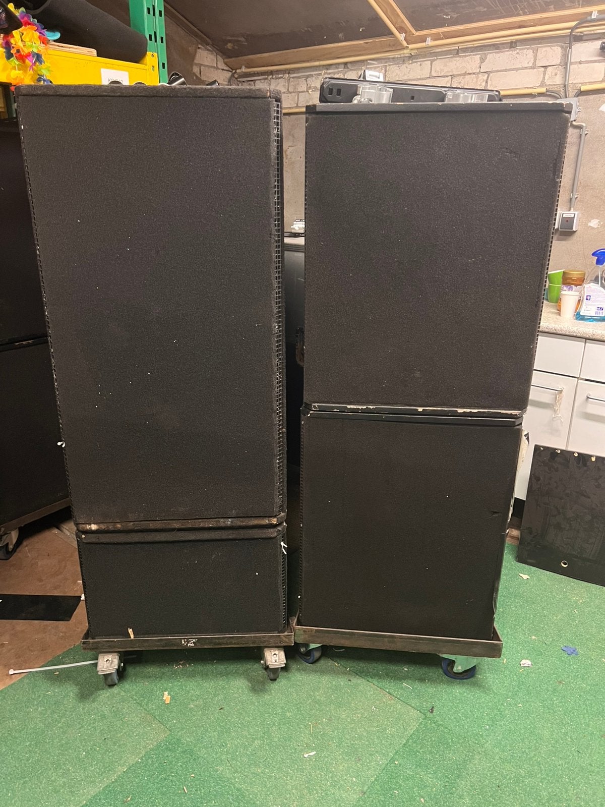 KS Audio T12 geluidsinstallatie met 4 bassen en 2 toppen, Ophalen, Overige merken