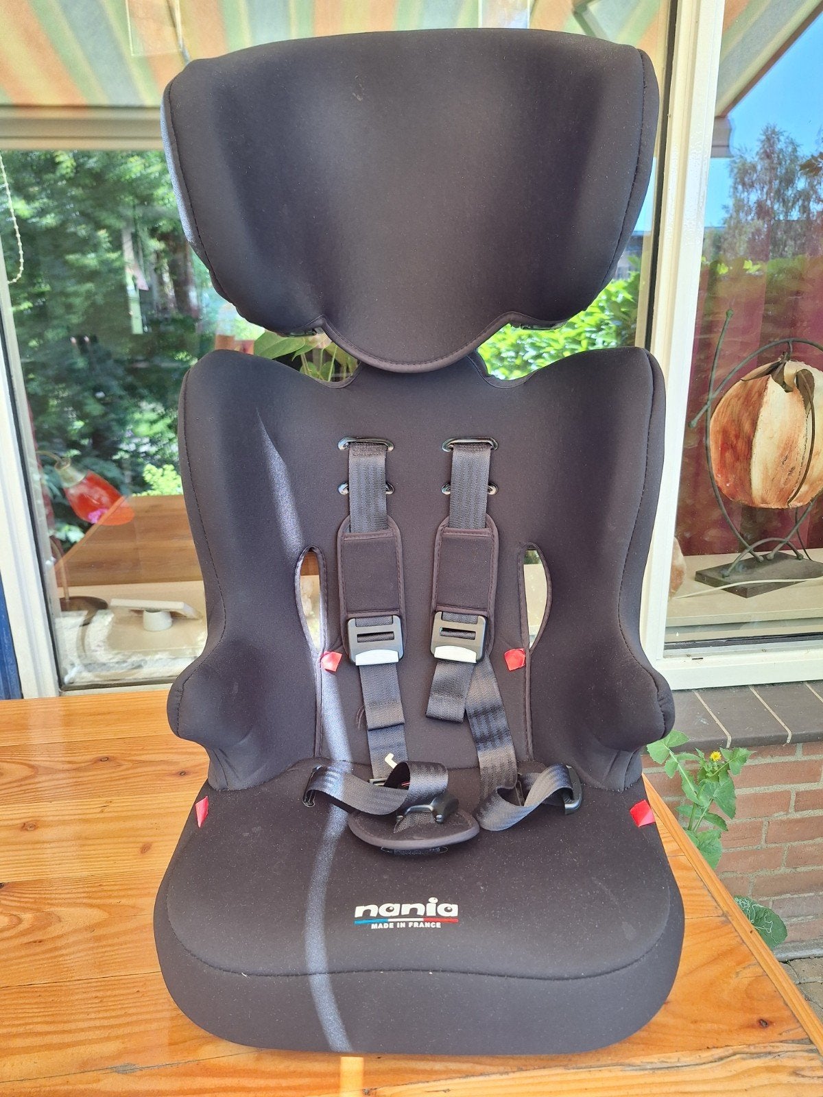 Nania autostoeltje zo goed als nieuw, Kinderen en Baby's, Ophalen, 15 t/m 36 kg, Overige merken, Autogordel