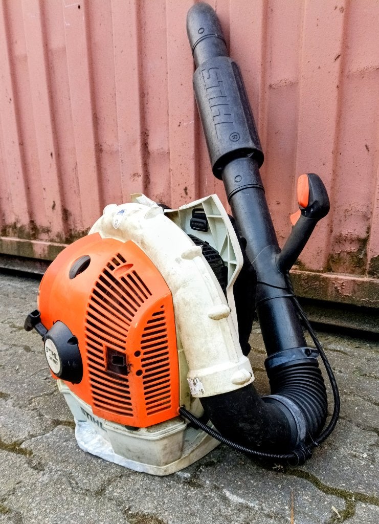 STIHL BR 600 Ruggedragen Bladblazer | Zeer Krachtig, Benzine, Gebruikt, Ruggedragen, Ophalen of Verzenden