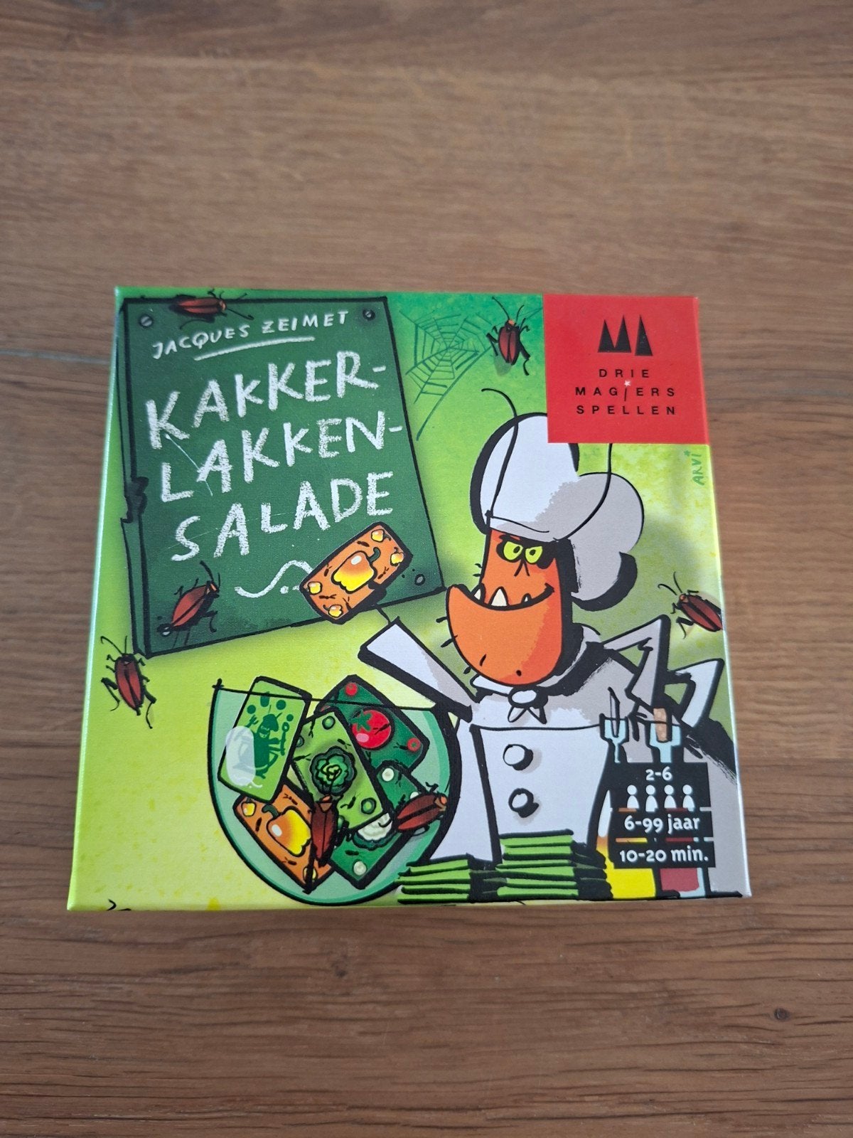 Kakkerlakken Salade Kaartspel - Zo goed als nieuw, Vijf spelers of meer, Ophalen of Verzenden, Zo goed als nieuw, Drie Magiers Spellen