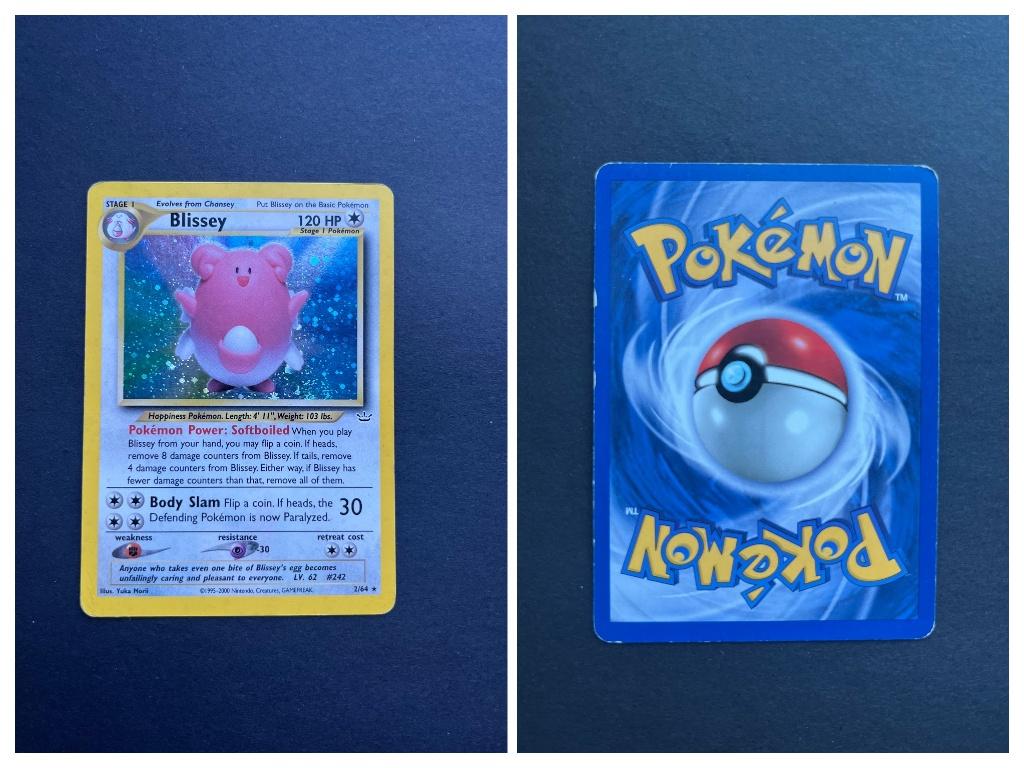 Blissey (NR 2) - Pokémon, Hobby en Vrije tijd, Verzamelkaartspellen | Pokémon, Ophalen of Verzenden, Zo goed als nieuw, Losse kaart