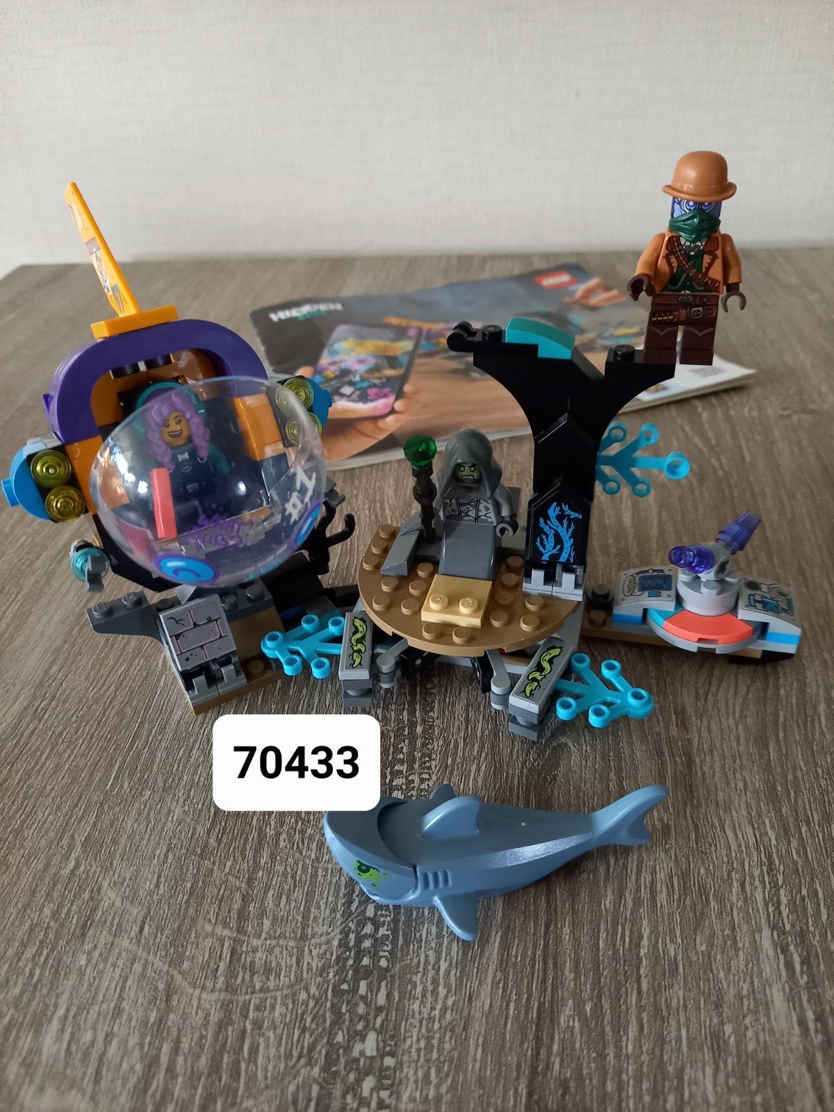 LEGO Hidden Side 70433 J.B.'s Onderzeeër, Ophalen of Verzenden, Zo goed als nieuw