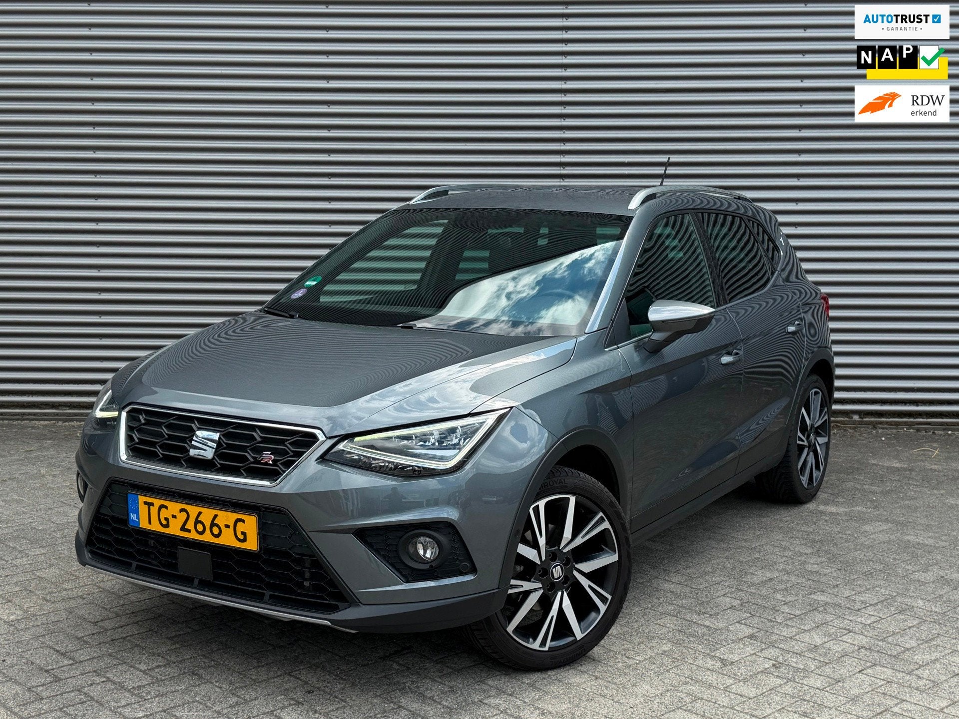 Seat Arona 1.5 TSI FR l CAM l Keyless l Leder l 150 PK l NAP, Auto's, Voorwielaandrijving, 4 cilinders, 150 pk, 610 kg