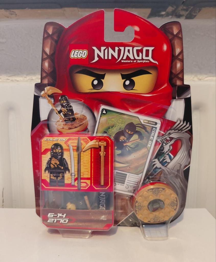 LEGO Ninjago - Cole DX Spinnerset 2170 - (Nieuw), Ophalen of Verzenden, Nieuw