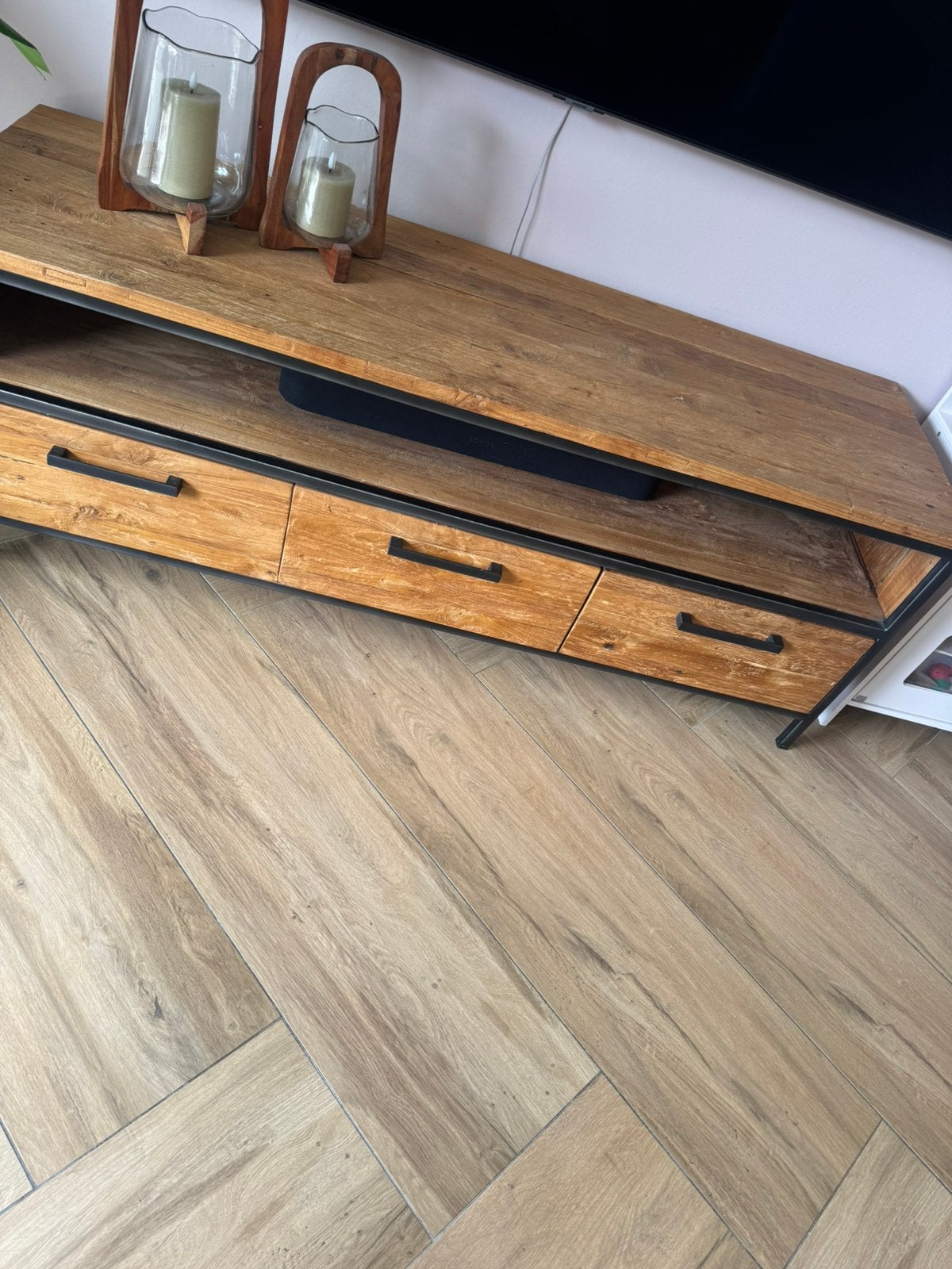 Romaro serie Pronto wonen, Ophalen, 100 tot 150 cm, Teakhout, Zo goed als nieuw