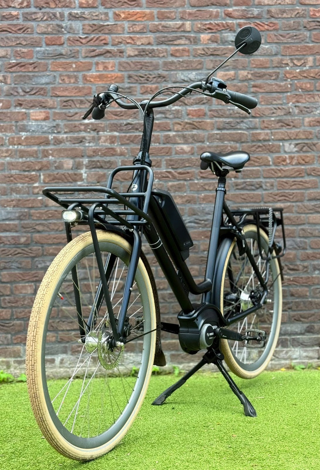 Batavus Quip Extra Cargo E-go Bosch –Zwart/Zo goed als nieuw, Ophalen of Verzenden, Zo goed als nieuw, Batavus, Versnellingen