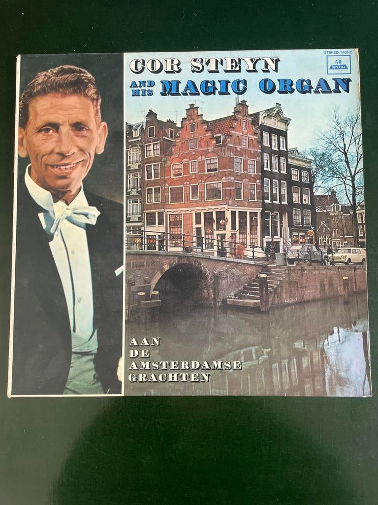 Cor Steyn & His Magic Organ - Aan de Amsterdamse Grachten, Ophalen of Verzenden, Zo goed als nieuw