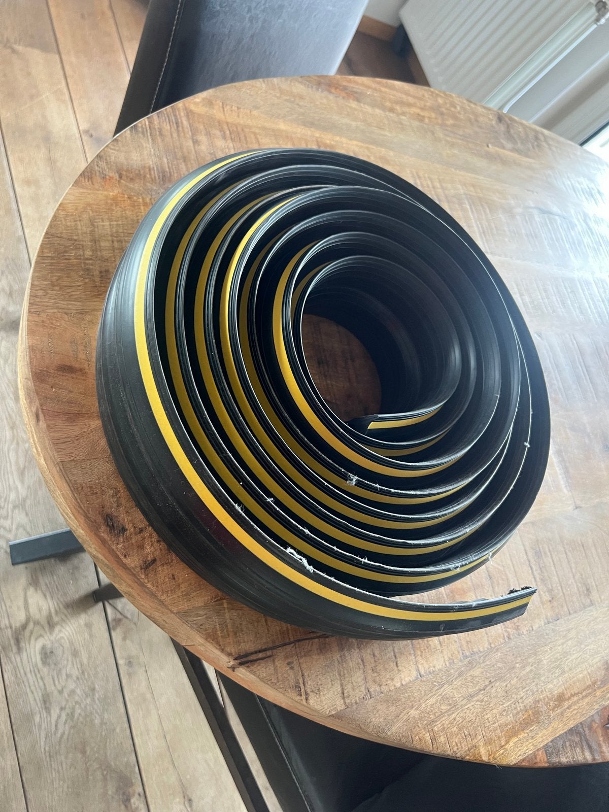 Rubberen stootrand / stootstrip 3,20 meter, Ophalen of Verzenden, Nieuw