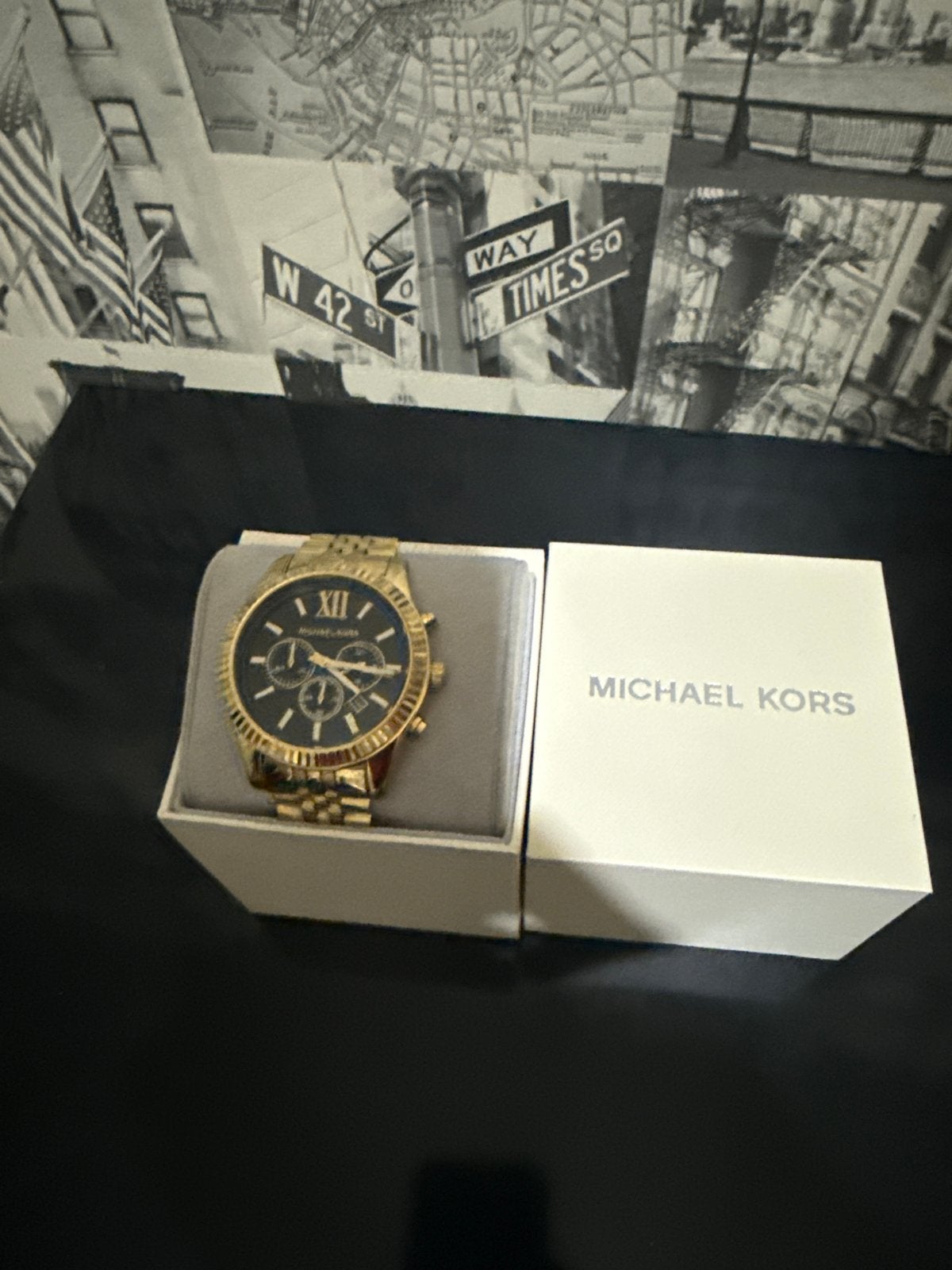 Michael Kors Horloge - Zo goed als nieuw, Sieraden, Tassen en Uiterlijk, Overige merken, Staal, Polshorloge, Ophalen of Verzenden