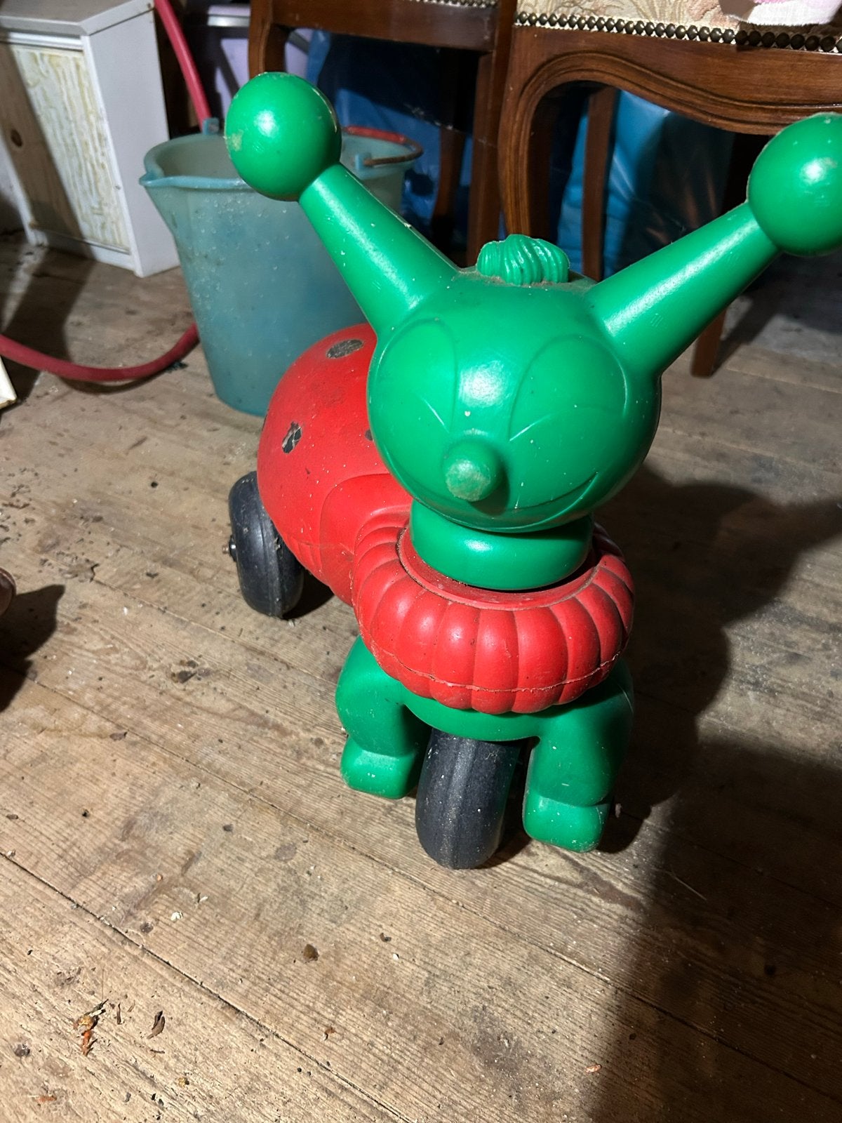 Vintage loopauto lieveheersbeestje, Ophalen, Gebruikt, Loopvoertuig