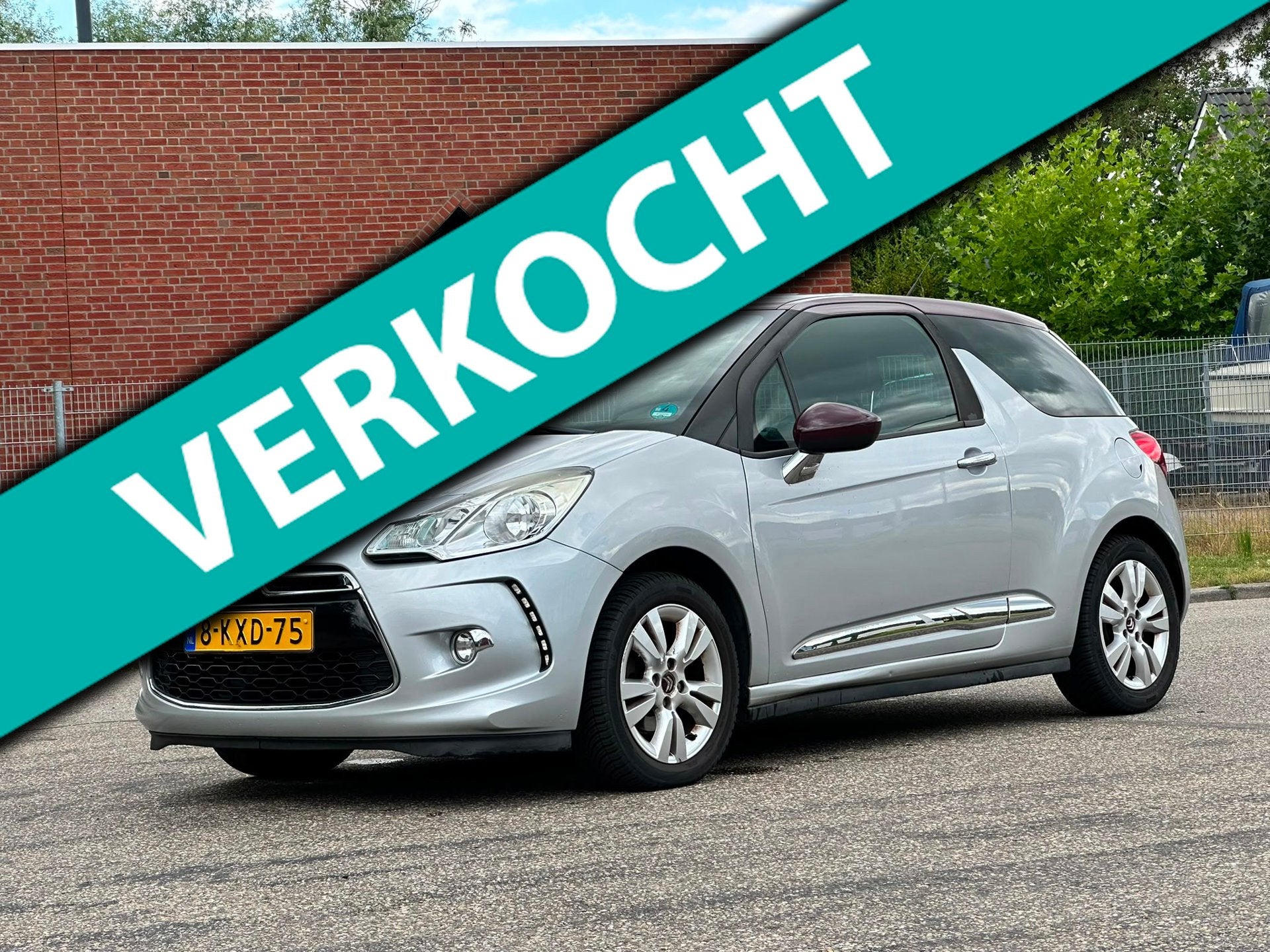 Citroen DS3 1.6 VTi So Chic Automaat*Cruise*Clima*Parkeersen, Auto's, 15 km/l, Gebruikt, 4 cilinders, 1064 kg