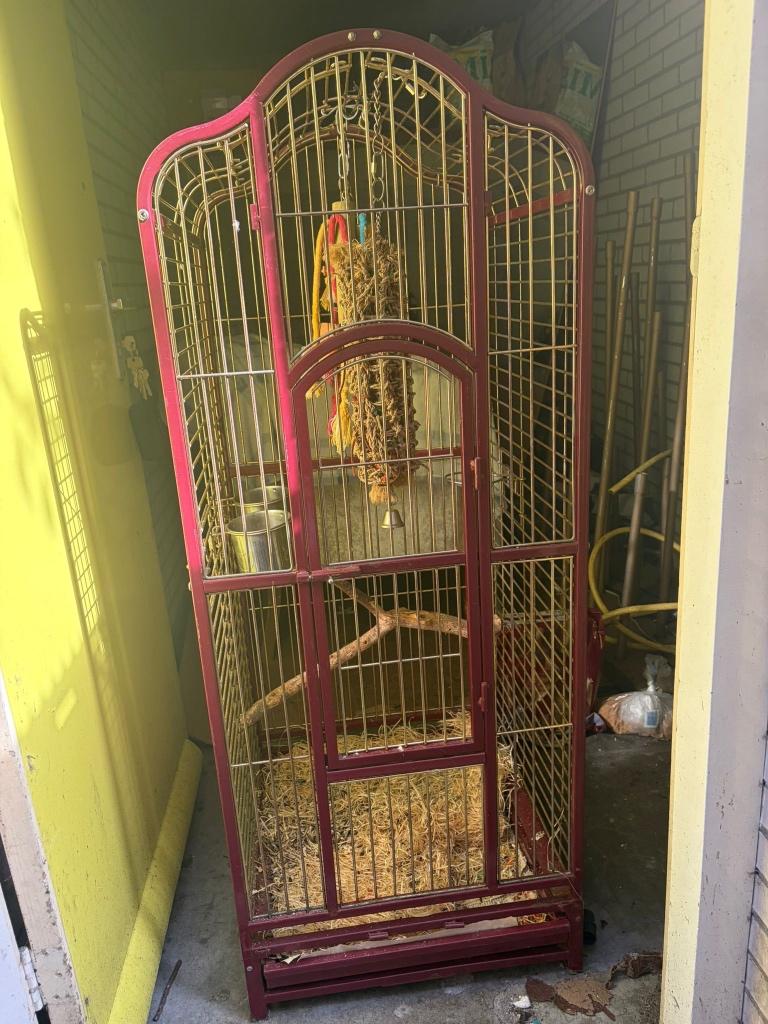 Vogelkooi te koop, Dieren en Toebehoren, Vogels | Hokken en Kooien, Ophalen, Nieuw, Metaal, Vogelkooi