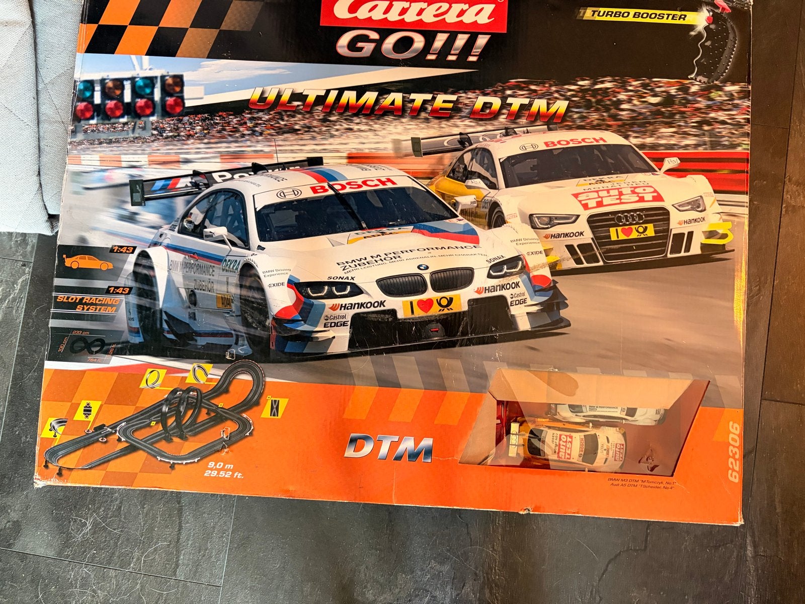 Carrera GO!!! Ultimate DTM Racebaan - Compleet, Kinderen en Baby's, Racebaan, Carrera, Ophalen of Verzenden, Zo goed als nieuw