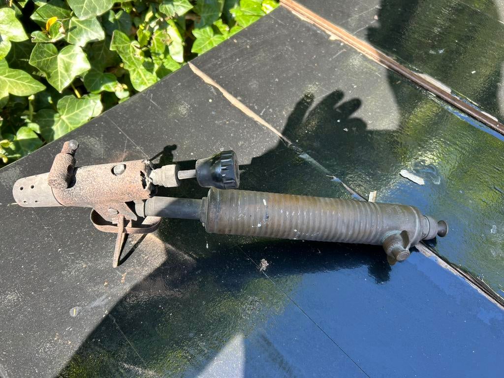 Messing benzine soldeerbrandet, Antiek en Kunst, Ophalen of Verzenden