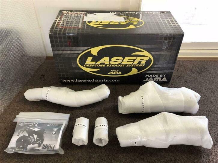 Laser X-Treme Xtreme uitlaat demper Kawasaki Z800 2013-2016, Motoren, Verzenden, MBosschaart@laserexhausts.com, Laser Exhausts Technology B.V.