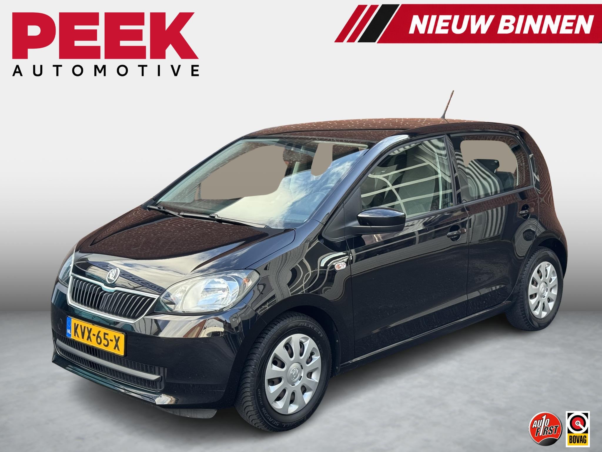 Skoda Citigo 1.0 Ambition | Stoelverwarming | Airco | Naviga, Auto's, Voorwielaandrijving, Stof, Gebruikt, 840 kg