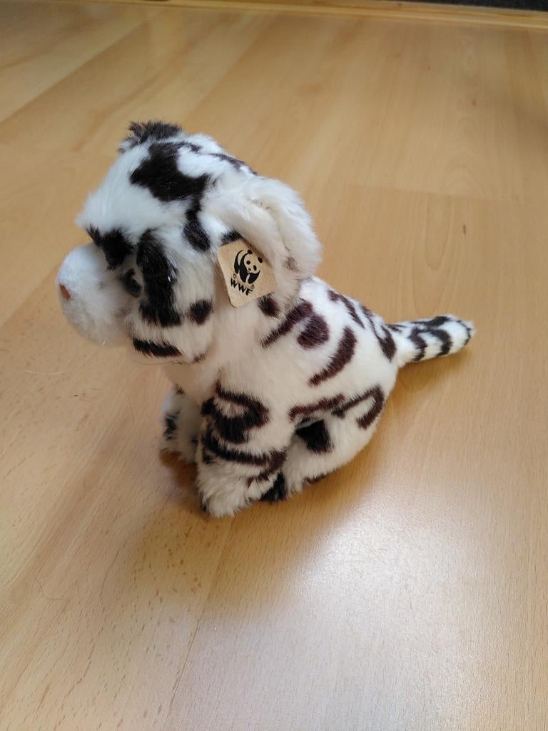 WWF Sneeuwluipaard Knuffel - Nieuw met label, Ophalen of Verzenden