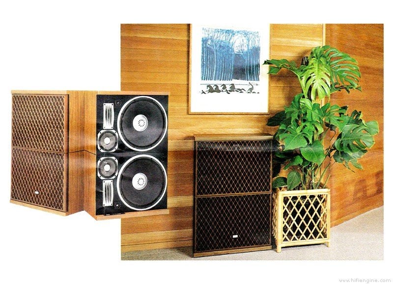 Sansui SP-X11000 - Rare Vintage 4-Way 8-Driver Speakers, Vloerstaande luidspreker, Gebruikt, Inclusief kabels, Ophalen