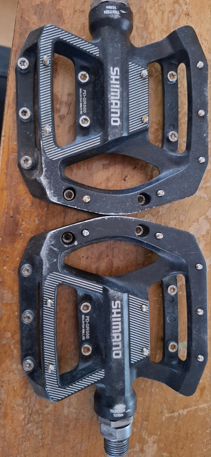 Shimano PD-GR500 Pedalen - Gebruikt, Fietsen en Brommers, Crankstel of Pedalen, Gebruikt, Gravelbike, Ophalen of Verzenden