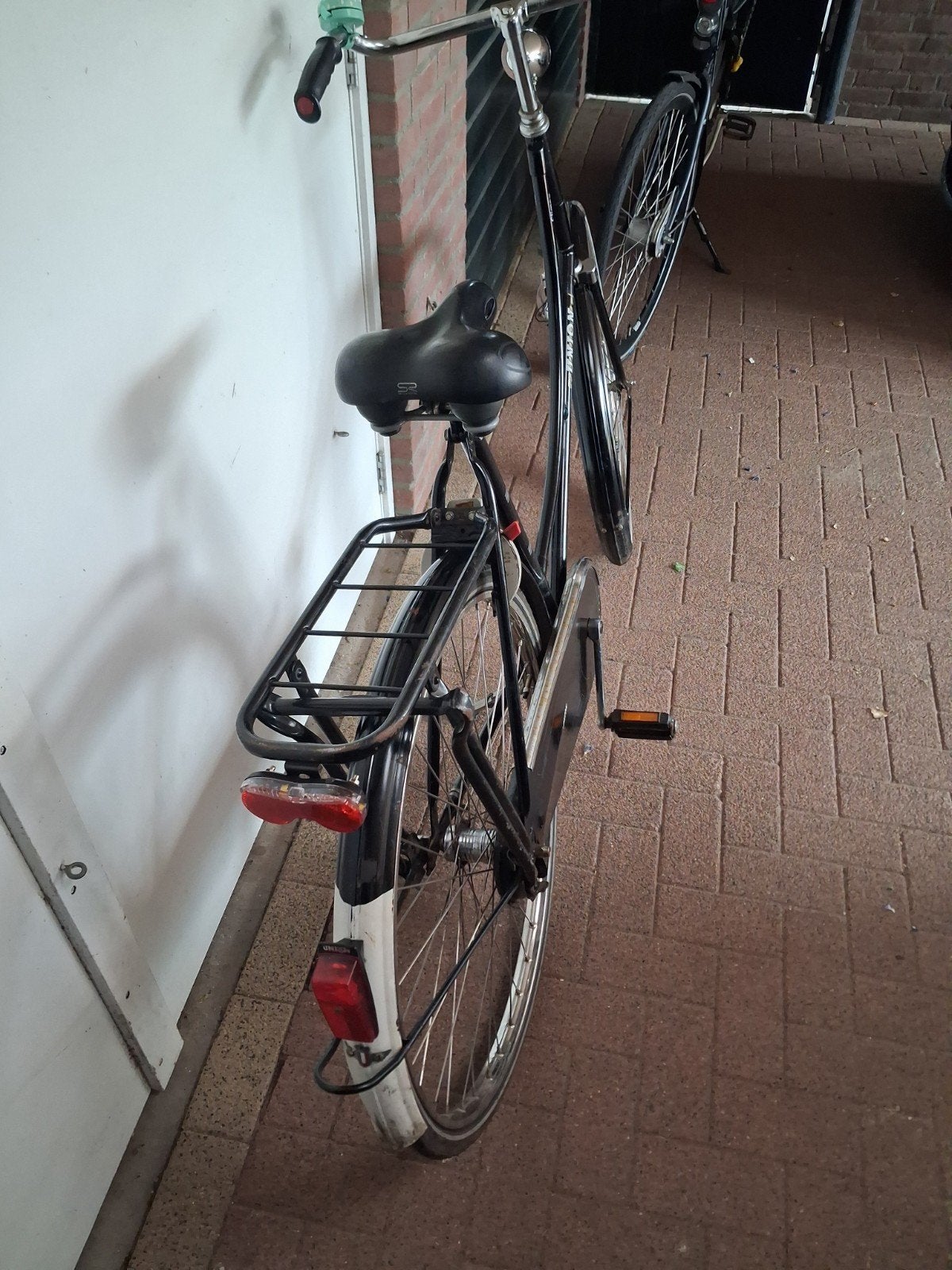 omafiets, Ophalen