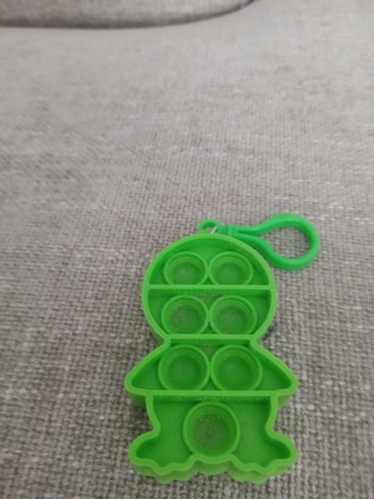 Groene Pop It Sleutelhanger - Alien, Ophalen, Zo goed als nieuw, Jongen of Meisje