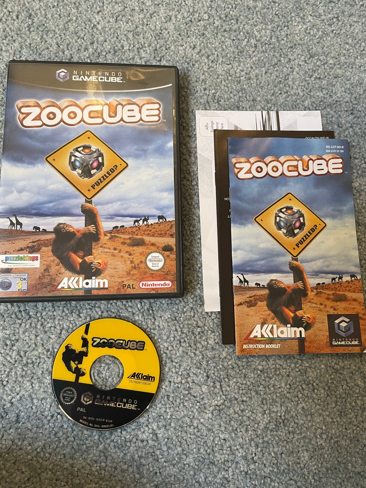 Zoocube Nintendo GameCube - Puzzelplezier voor iedereen!, Spelcomputers en Games, Nintendo, Puzzel en Educatief, 1 speler, _