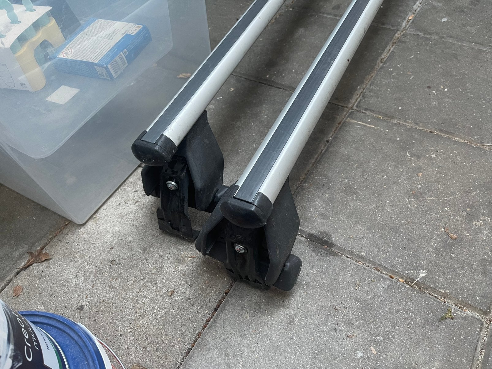 Universele menabo dakdragers aluminium, Ophalen, Zo goed als nieuw