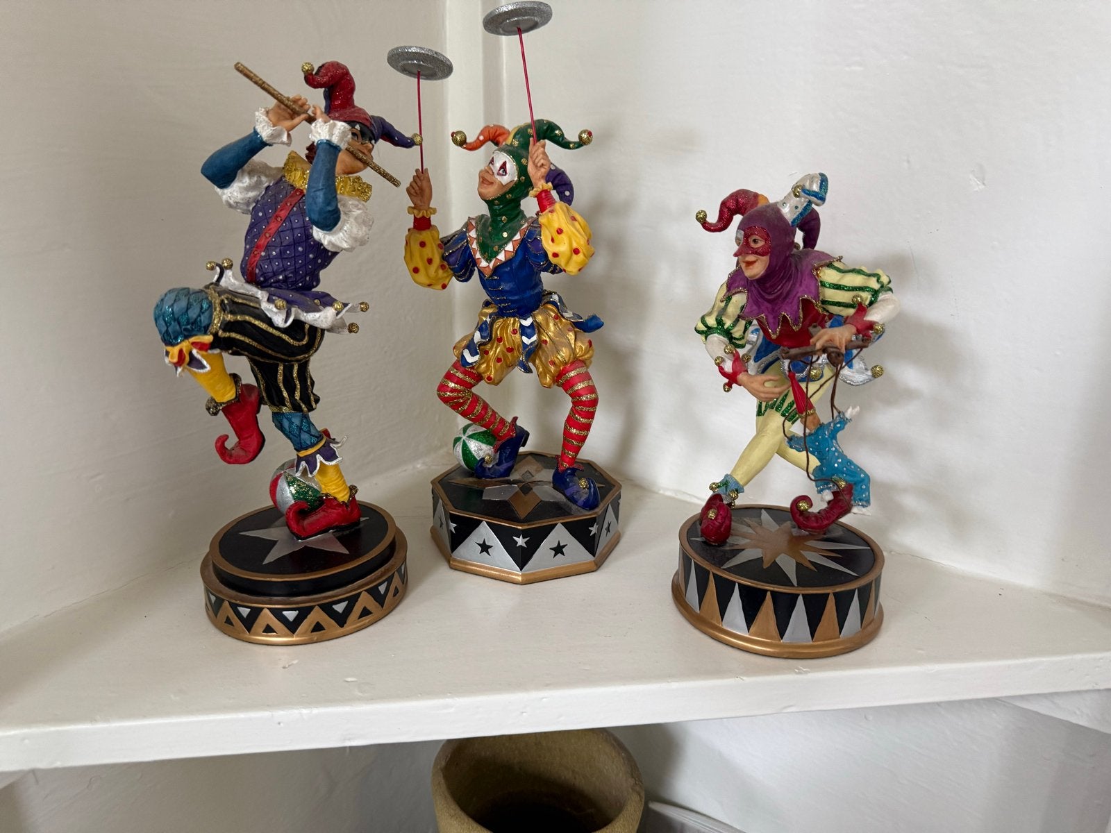 Vijf Narren Beeldjes - The Summit Collection, Ophalen of Verzenden, Gebruikt, Mens