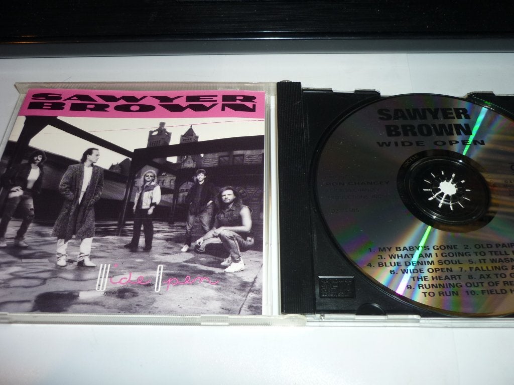 Sawyer Brown de cd wide open, Verzenden, Zo goed als nieuw, Poprock