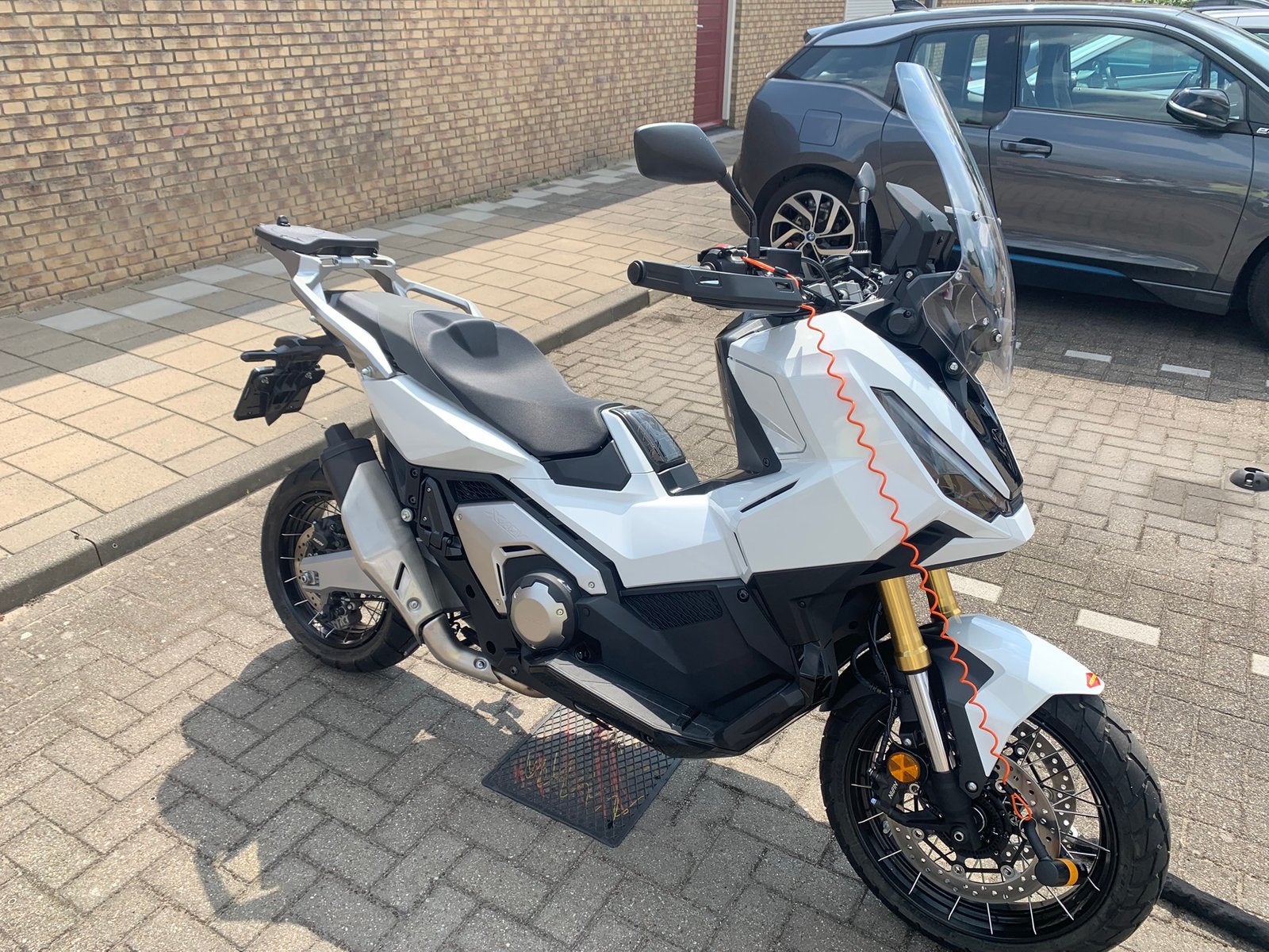 Honda X-ADV weg te klappen steps cnc aluminium nieuw, Ophalen, Nieuw