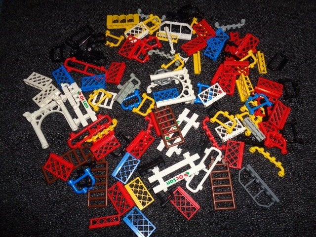 Partij S366=Lego hekjes, Lego, Lego, Gebruikt, Lego