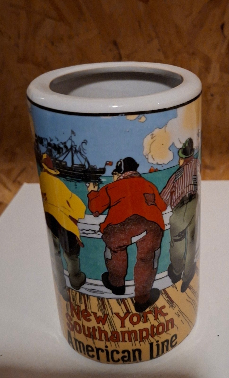 Leuk bedrukt vaasje, Ophalen of Verzenden