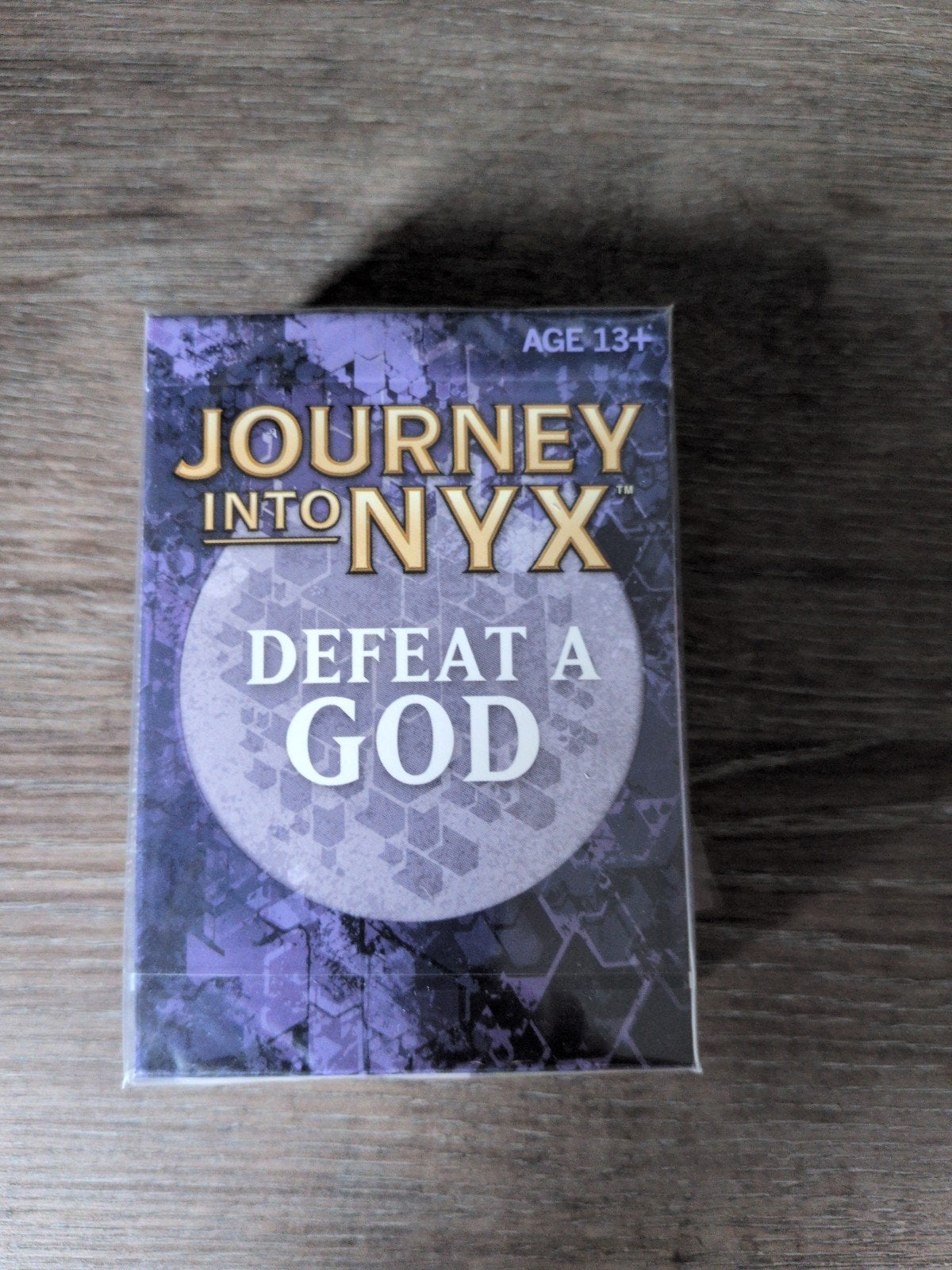 MTG Journey Into Nyx: Defeat a God - Nieuw in seal, Ophalen of Verzenden, Nieuw, Overige typen