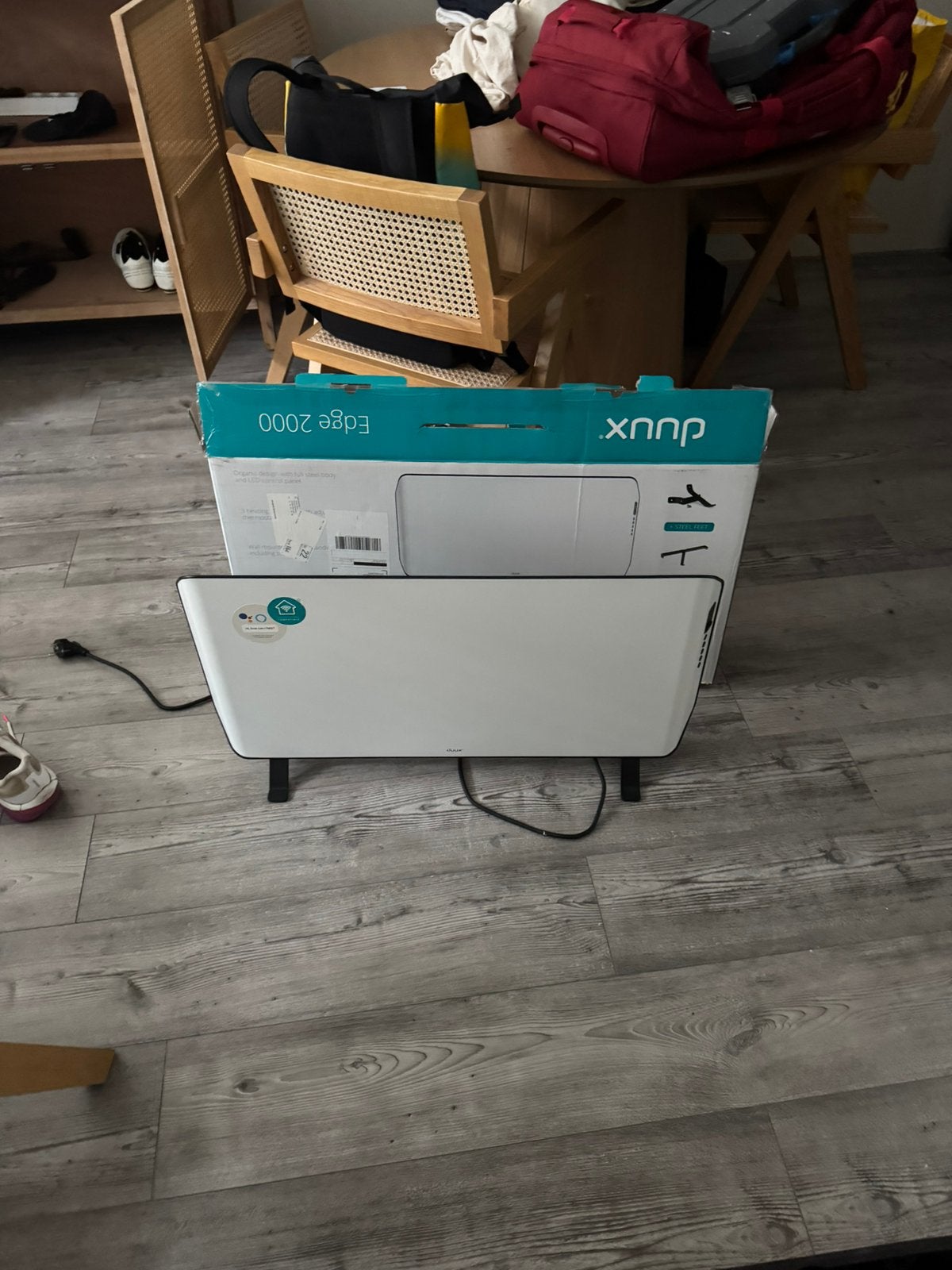 Duux edge 2000, Ophalen, 30 tot 80 cm, Kachel, Minder dan 60 cm