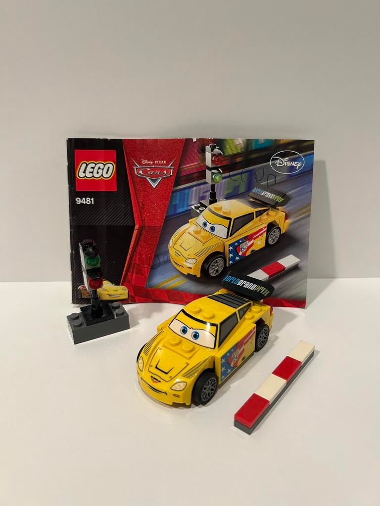 Lego Cars 9481: Jeff Gorvette's Race Set, Kinderen en Baby's, Speelgoed | Duplo en Lego, Zo goed als nieuw, Lego, Complete set
