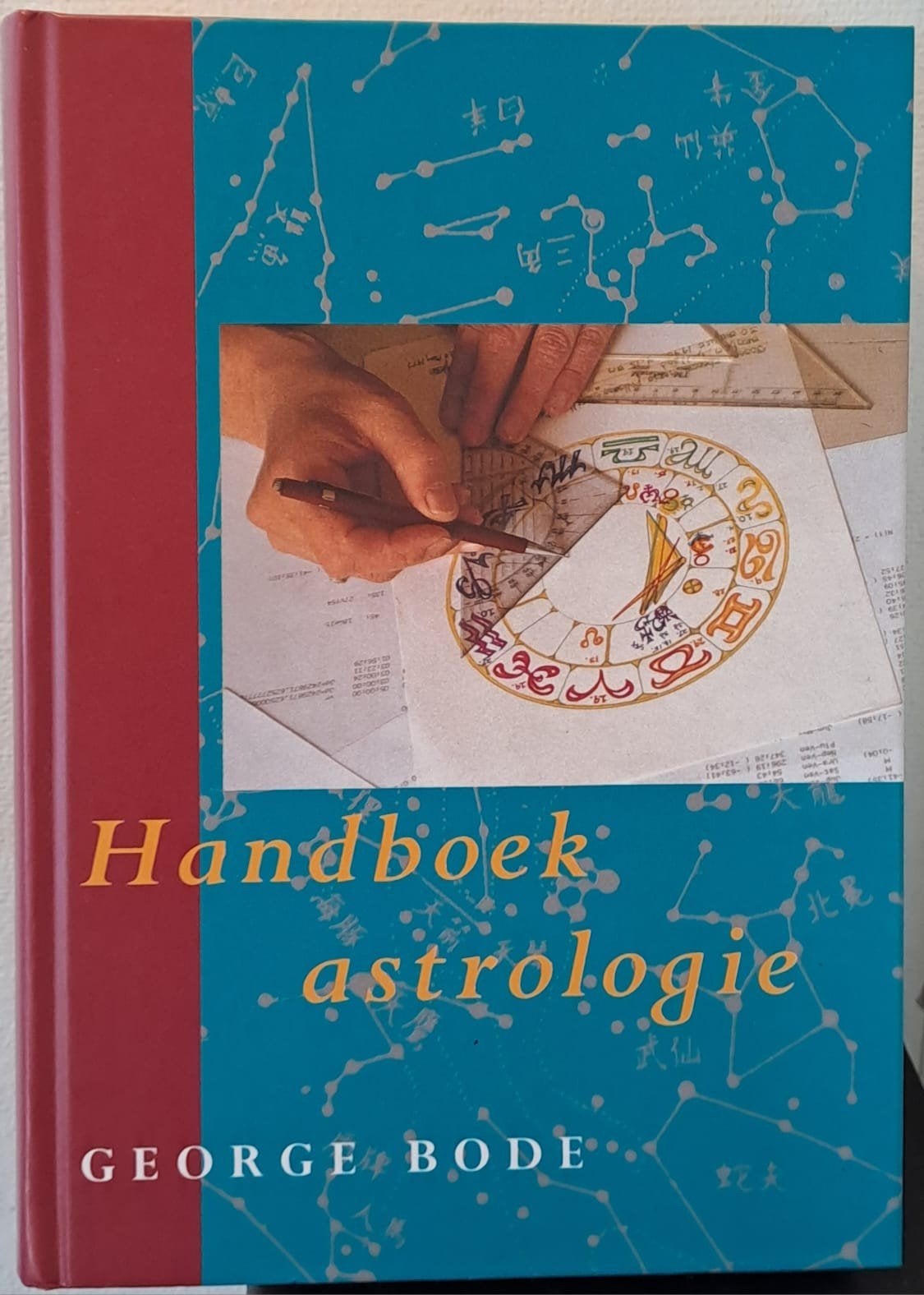 Handboek astrologie - George Bode (weinig onderstrepingen), Verzenden, Gelezen, Astrologie, Achtergrond en Informatie