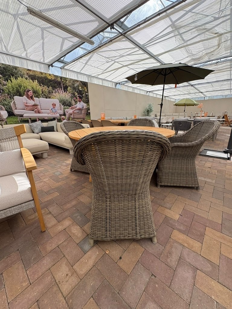 Dining tuintafel met vier stoelen, Ophalen, 4 zitplaatsen, Tuinset, Nieuw