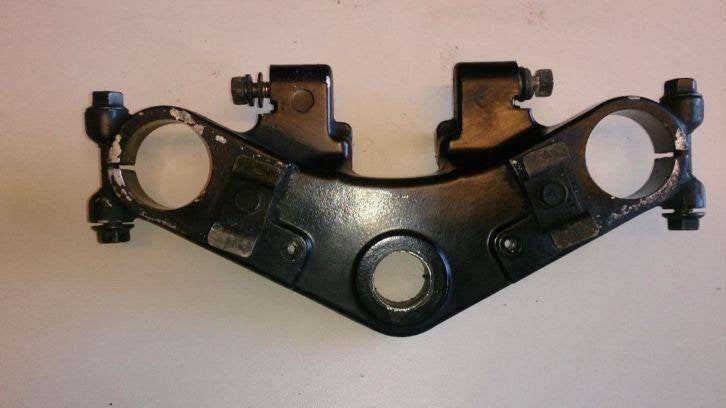 Kawasaki GPz750 kroonplaat GPz 750 balhoofdplaat topyoke GPZ, Motoren, Ophalen of Verzenden, Gebruikt