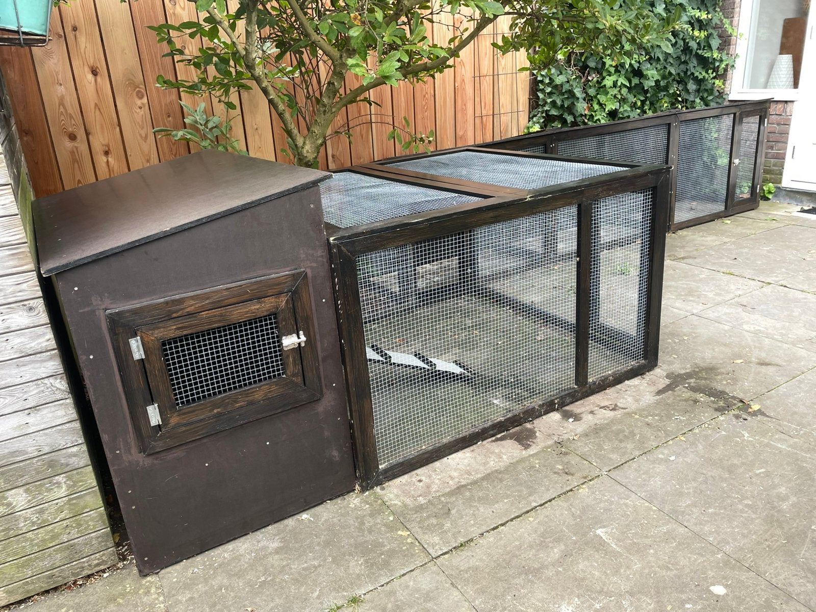 Groot stevig konijnenhok, Ophalen, 60 tot 90 cm, Konijn, Hok