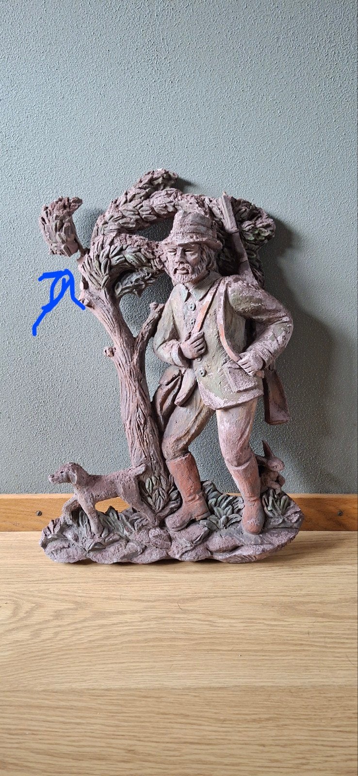 jager plaquette, Ophalen of Verzenden, Gebruikt
