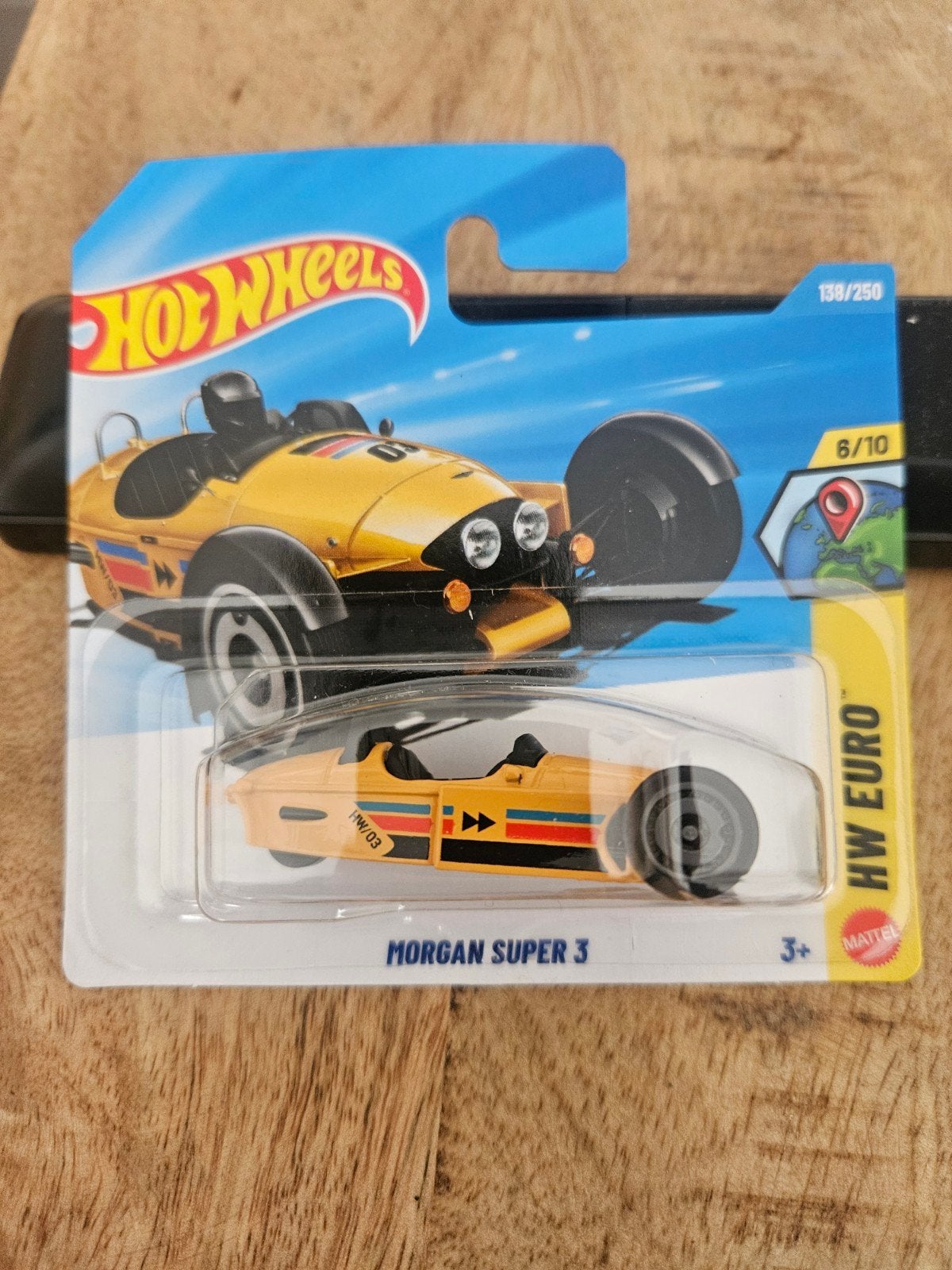 Hotwheels Morgan Super 3 Nieuw, Ophalen of Verzenden, Nieuw, Auto